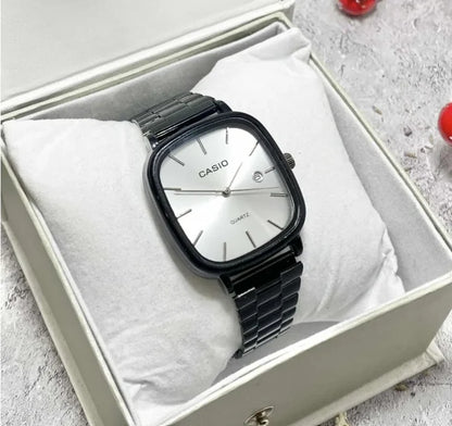 Casio Square Watch for Men | ساعة كاسيو المربعة للرجال – Classic Digital Watch
