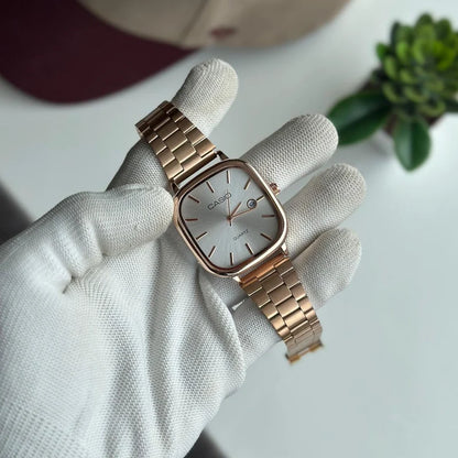 Casio Square Watch for Men | ساعة كاسيو المربعة للرجال – Classic Digital Watch