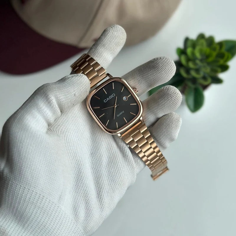Casio Square Watch for Men | ساعة كاسيو المربعة للرجال – Classic Digital Watch