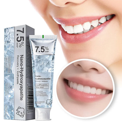 معجون أسنان نانو هيدروكسي أباتيت 7.5% | 7.5% Nano-Hydroxyapatite Toothpaste