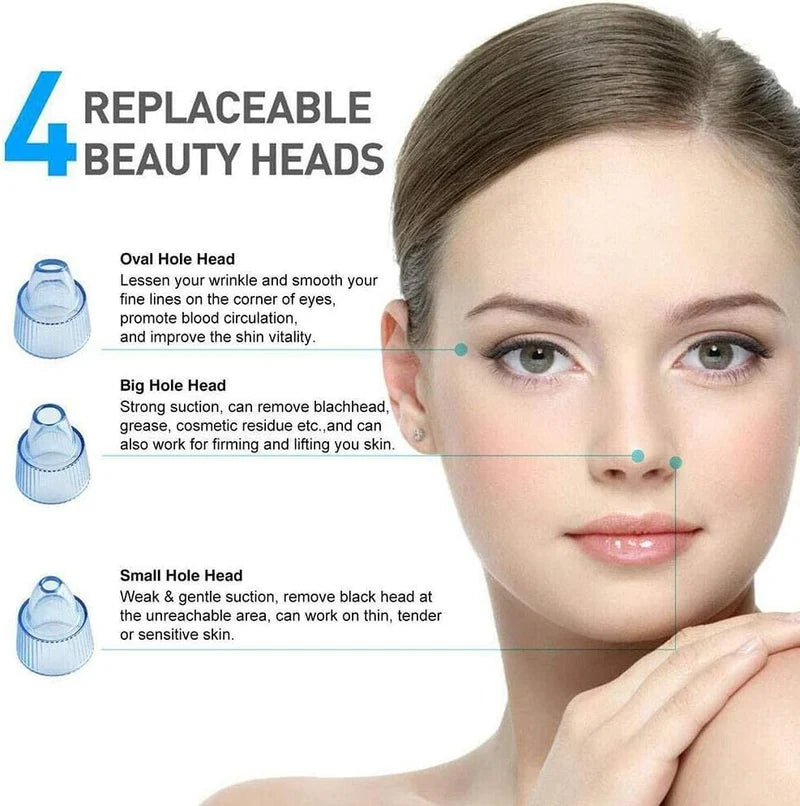جهاز تنظيف البشرة وإزالة الشوائب من المسام | Pore Cleaner & Facial Skin Care Device